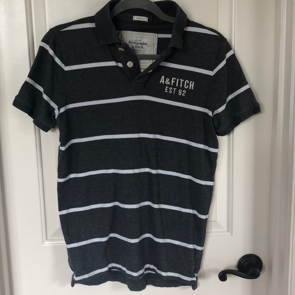 Abercrombie & Fitch Striped Polo